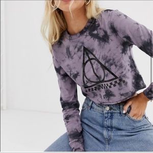 VANS x Harry Potter Deathly Hallows Crop Top
